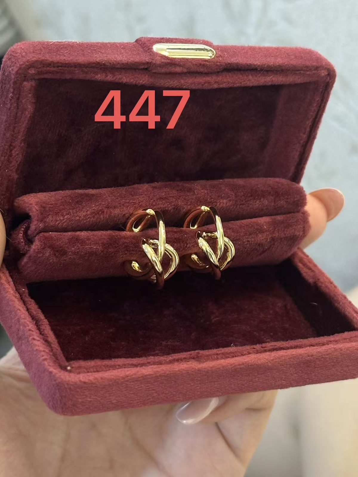 BS009 S925 Silver Earrings