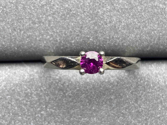 A746 Garnet Ring
