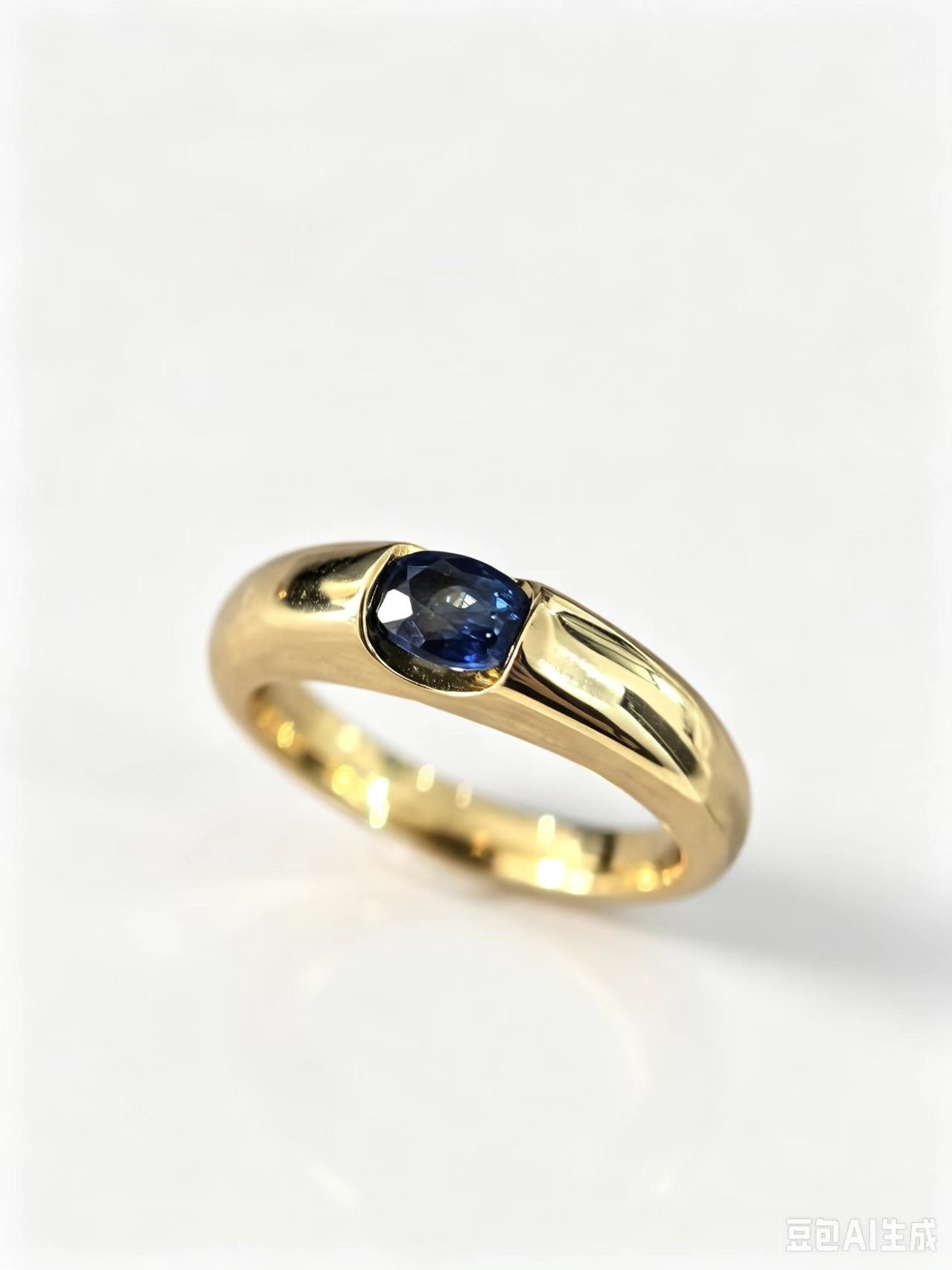 CC001 S925 Silver Ring Ruby | Blue Sapphire