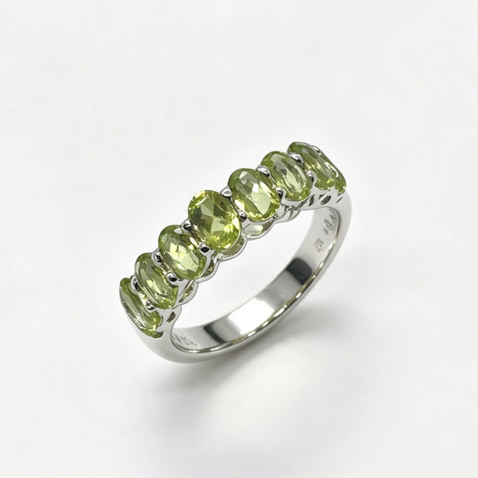 TE02R Tennis Ring Peridot