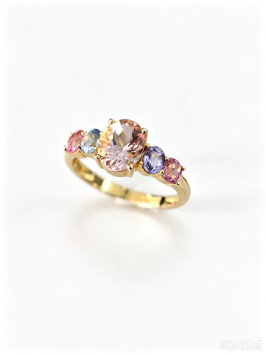 CC005 S925 Silver Ring Spinel
