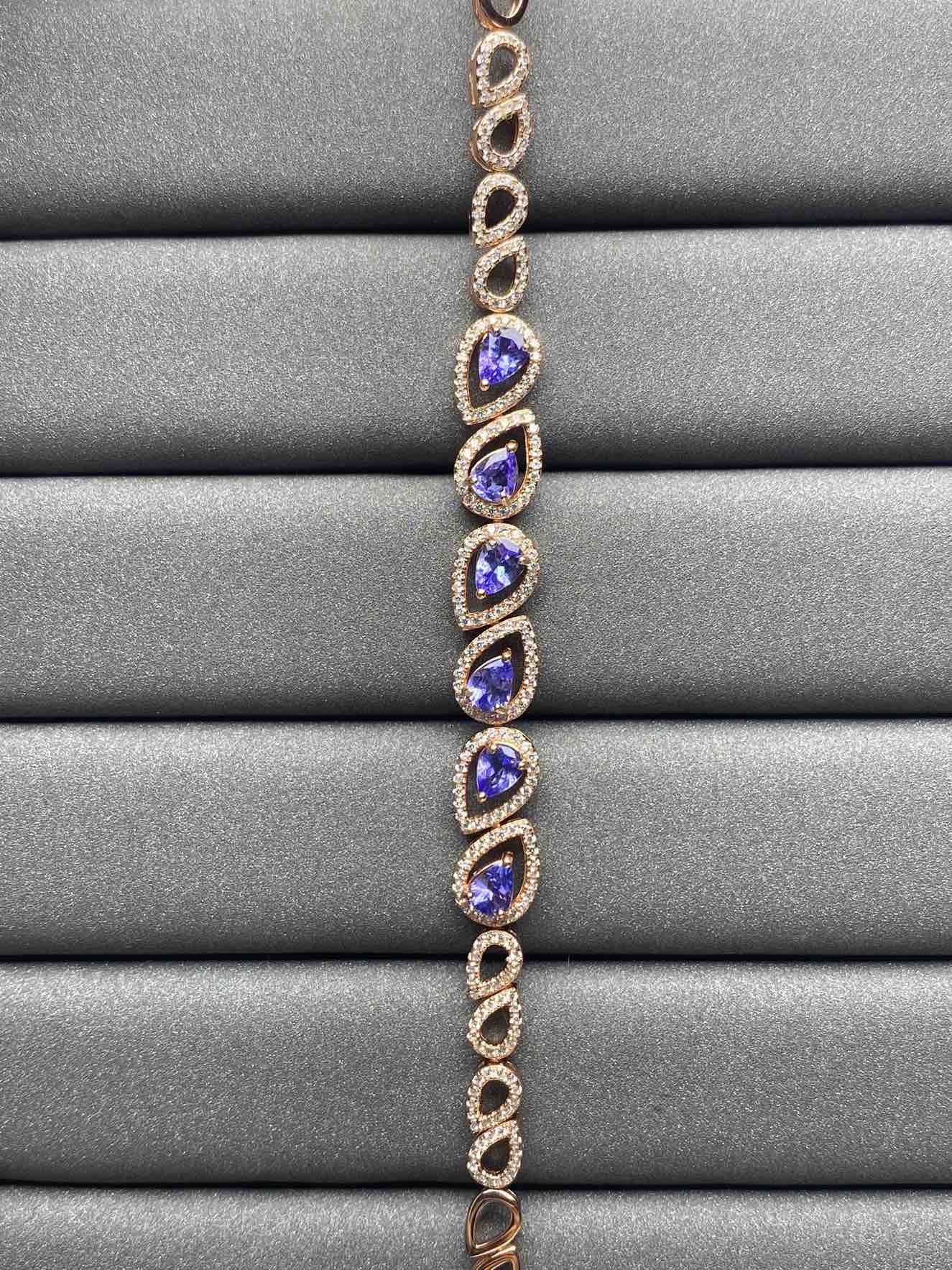 2871 Tanzanite Bracelet