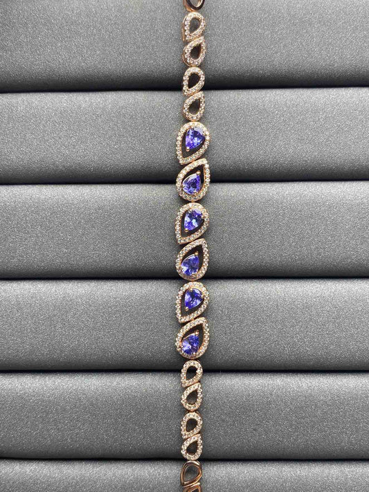 2871 Tanzanite Bracelet