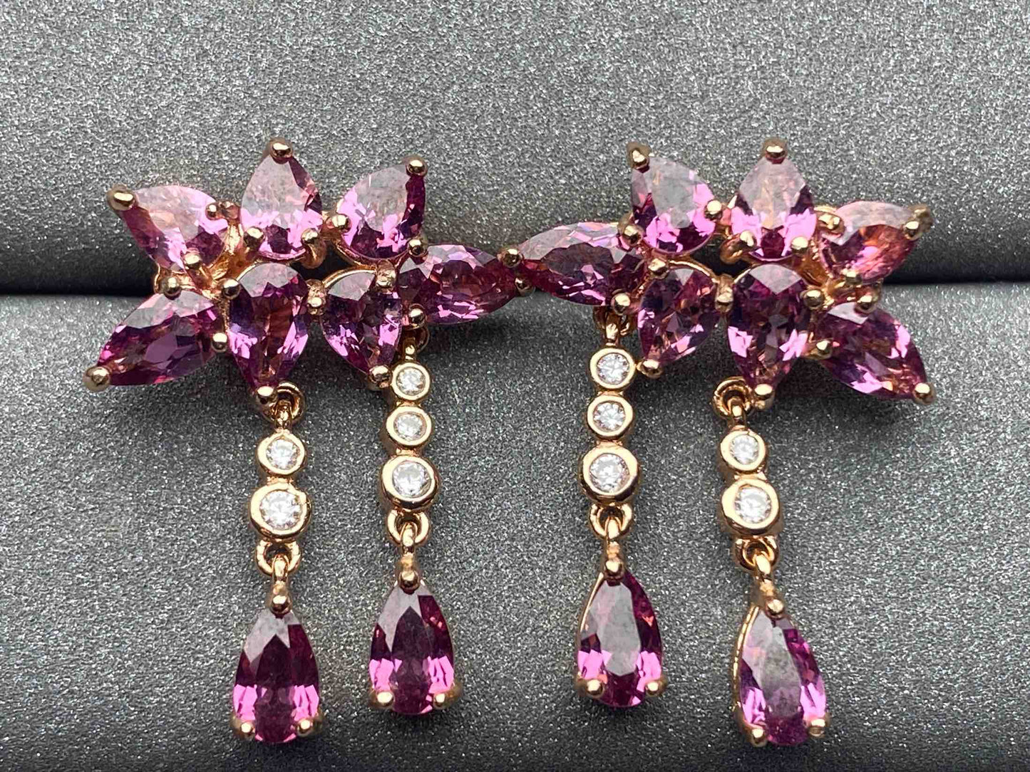 2982 Garnet Earrings