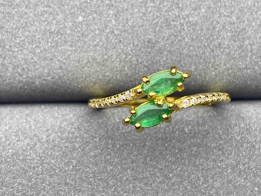 3333 Emerald Ring