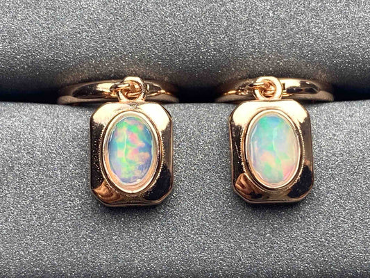 3442 Opal Earrings