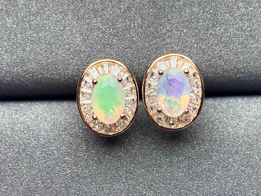 3459 Opal Earrings