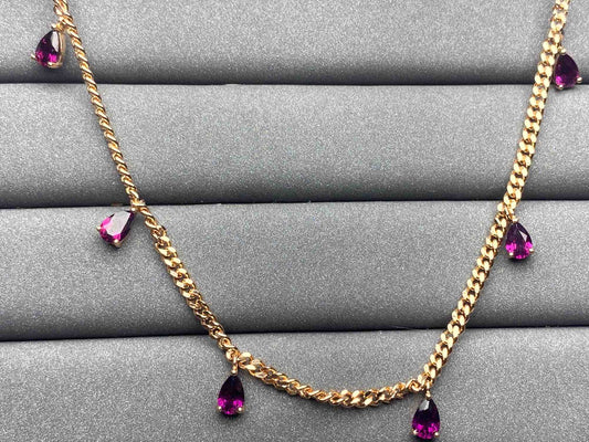 3538 Garnet Necklace
