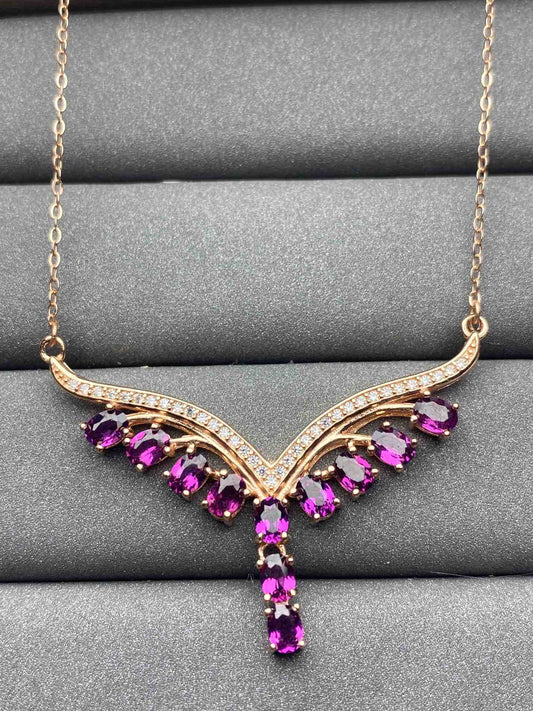 3542 Garnet Necklace