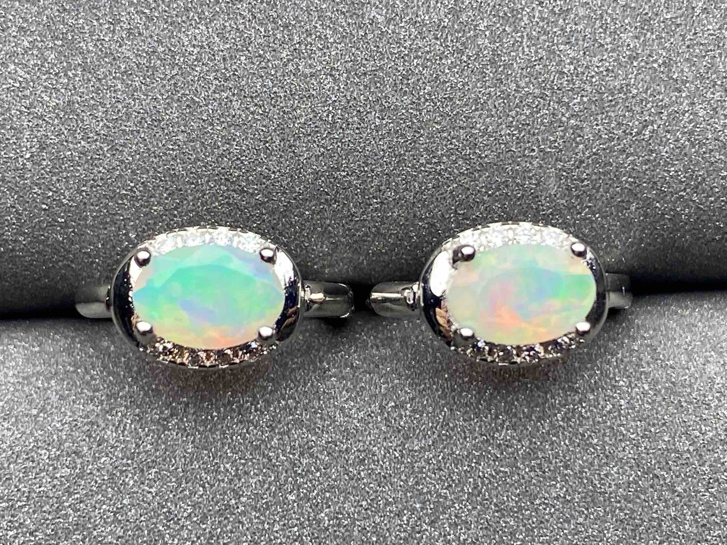 3552 Opal Earrings