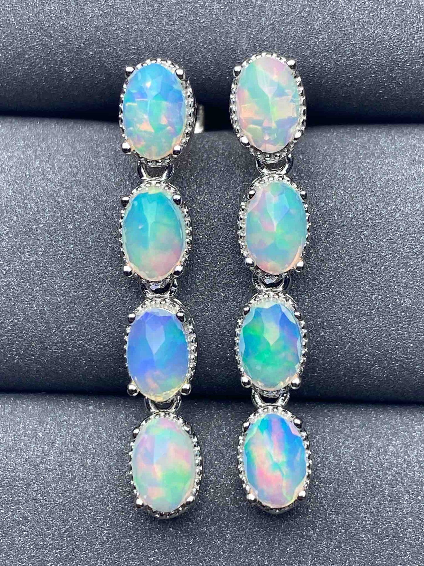 3574 Opal Earrings