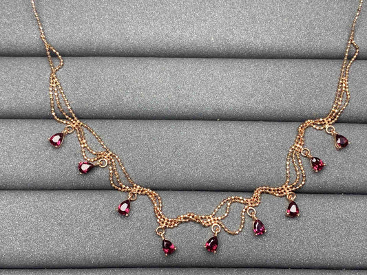 3587 Garnet Necklace