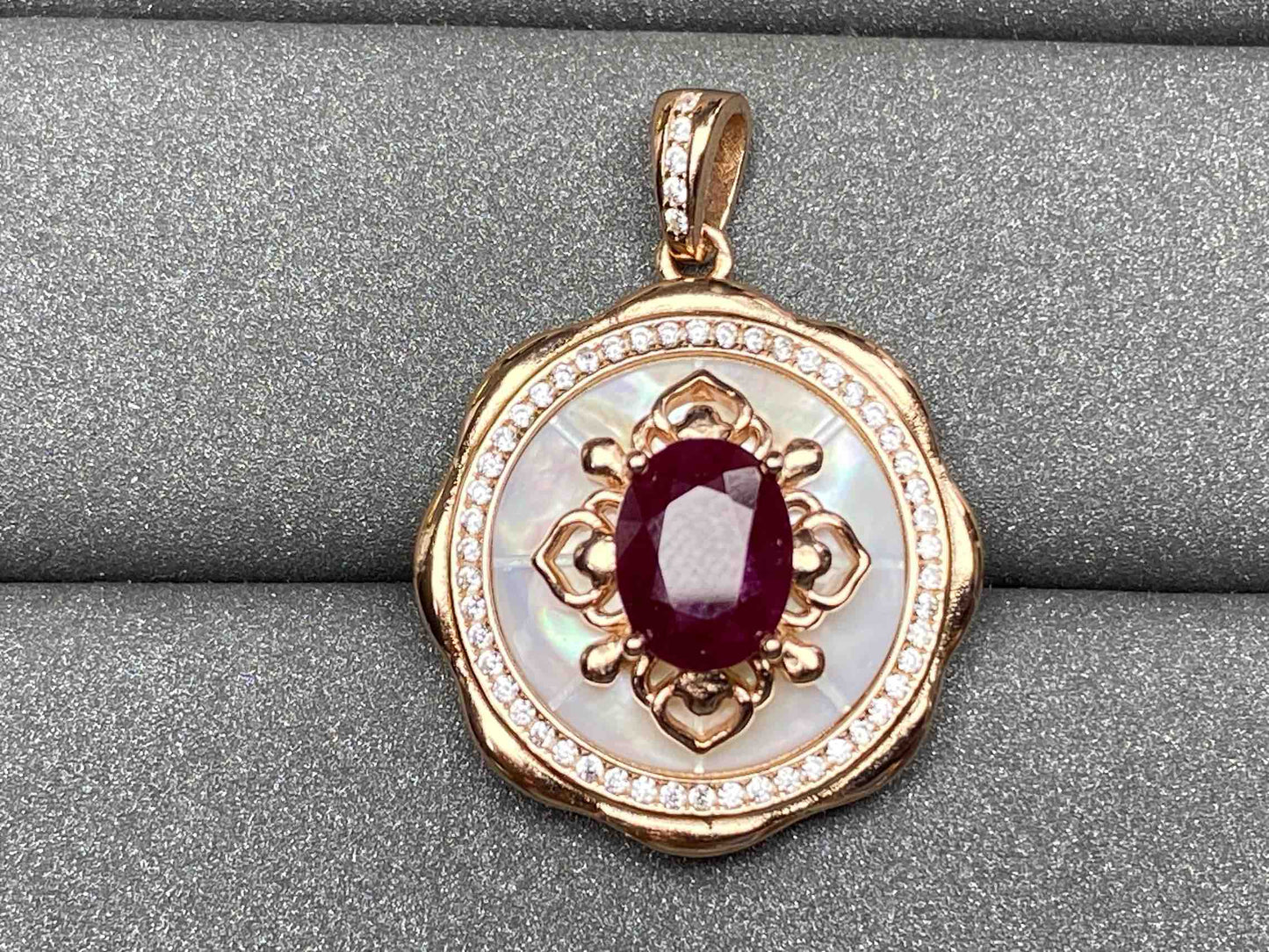 3657 Ruby Pendant
