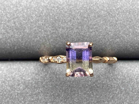 3689 Ametrine Ring