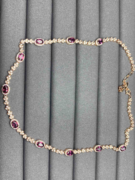 3717 Garnet Necklace