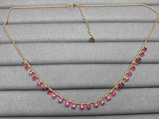 3732 Garnet Necklace