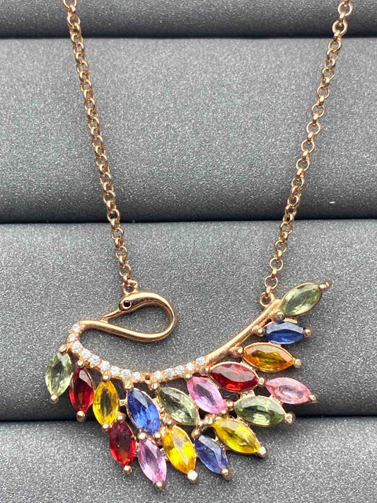 3811 Sapphire Necklace