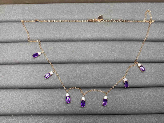 3861 Amethyst Necklace