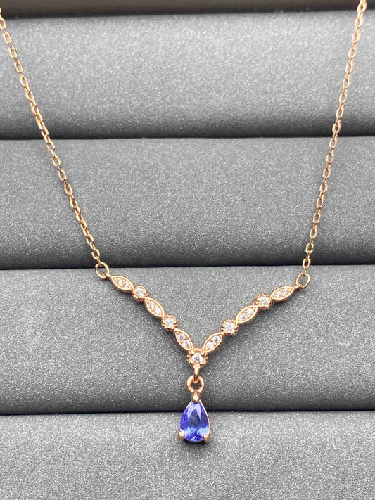 3977 Tanzanite Necklace