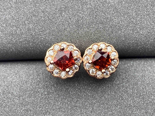 3984 Spinel Earrings