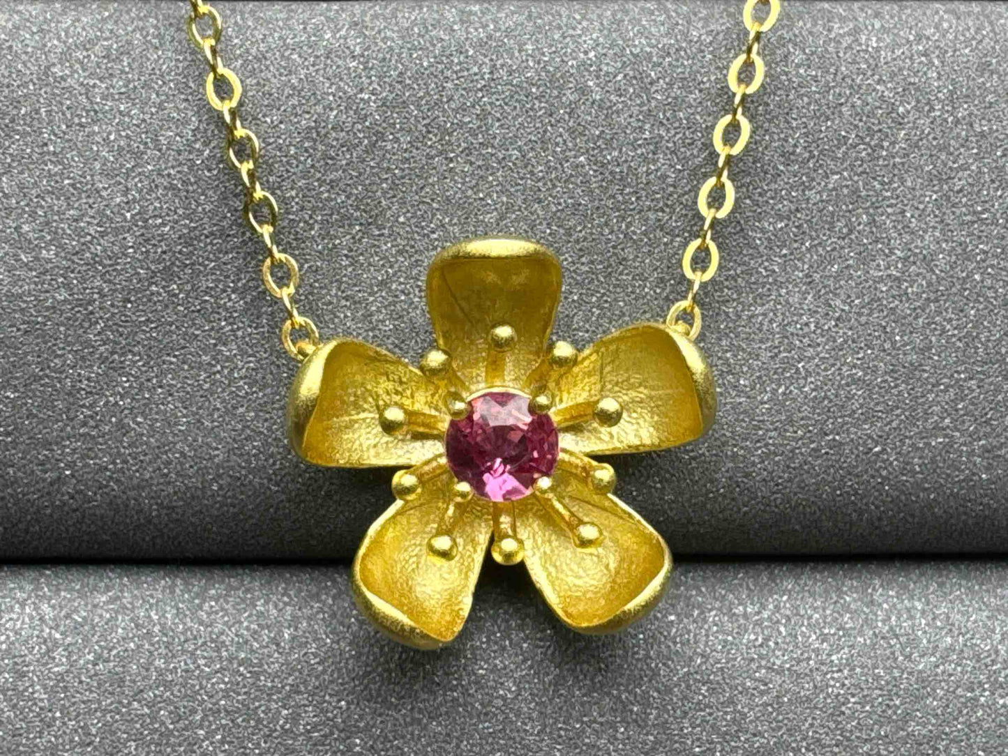 4076 Spinel Necklace