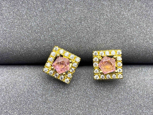 4138 Spinel Earrings