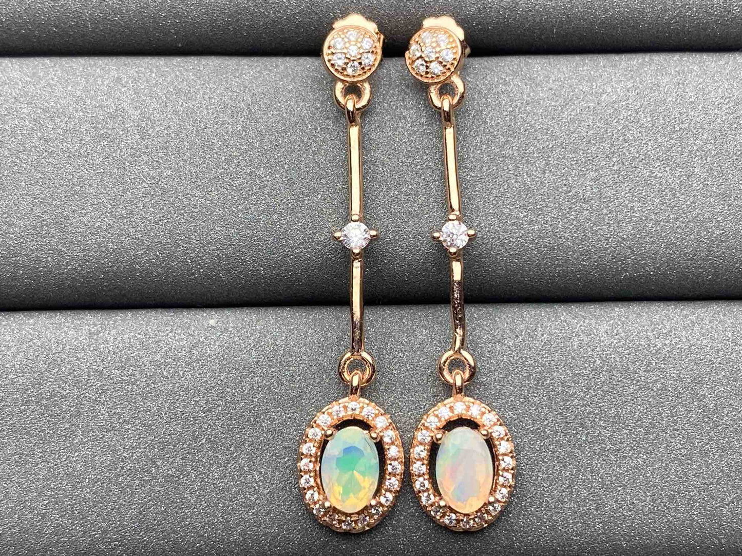 4145 Spinel Earrings