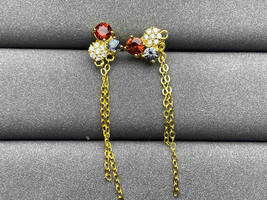 4152 Spinel Earrings