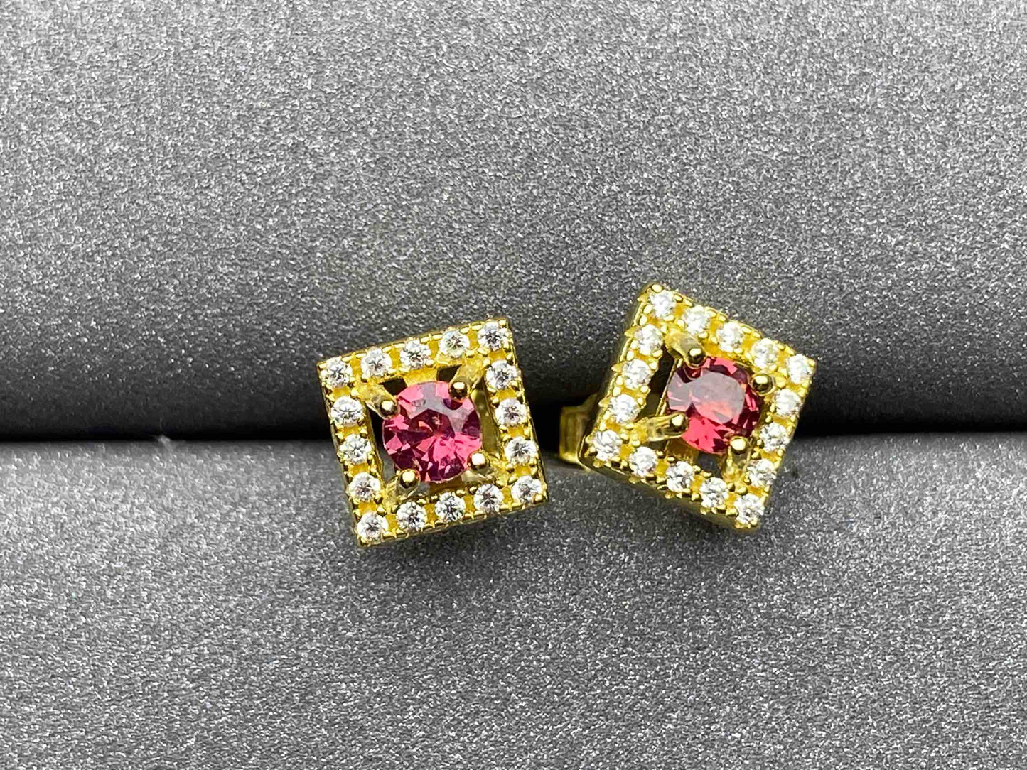 4163 Spinel Earrings