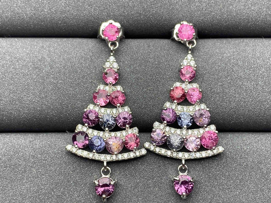 4164 Spinel Earrings