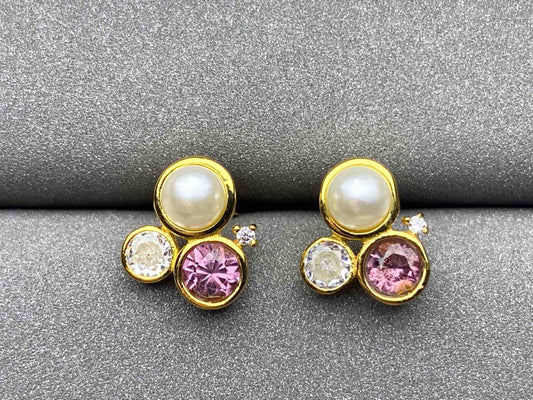 4173 Spinel Earrings