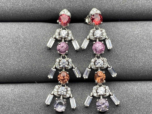 4174 Spinel Earrings