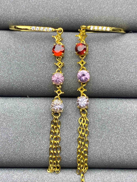 4175 Spinel Earrings