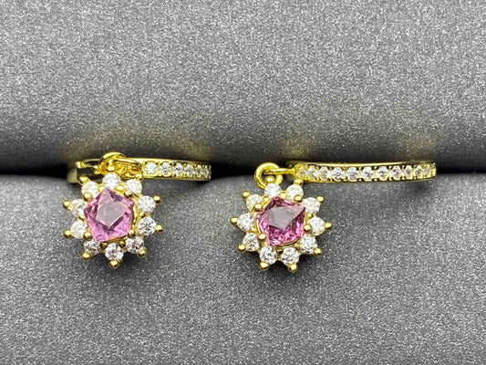 4196 Spinel Earrings