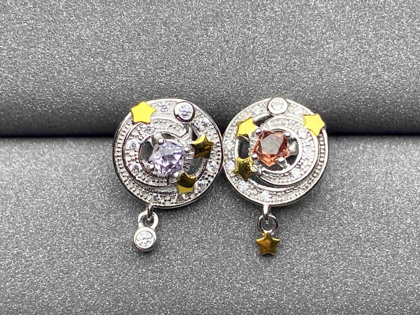 4218 Spinel Earrings