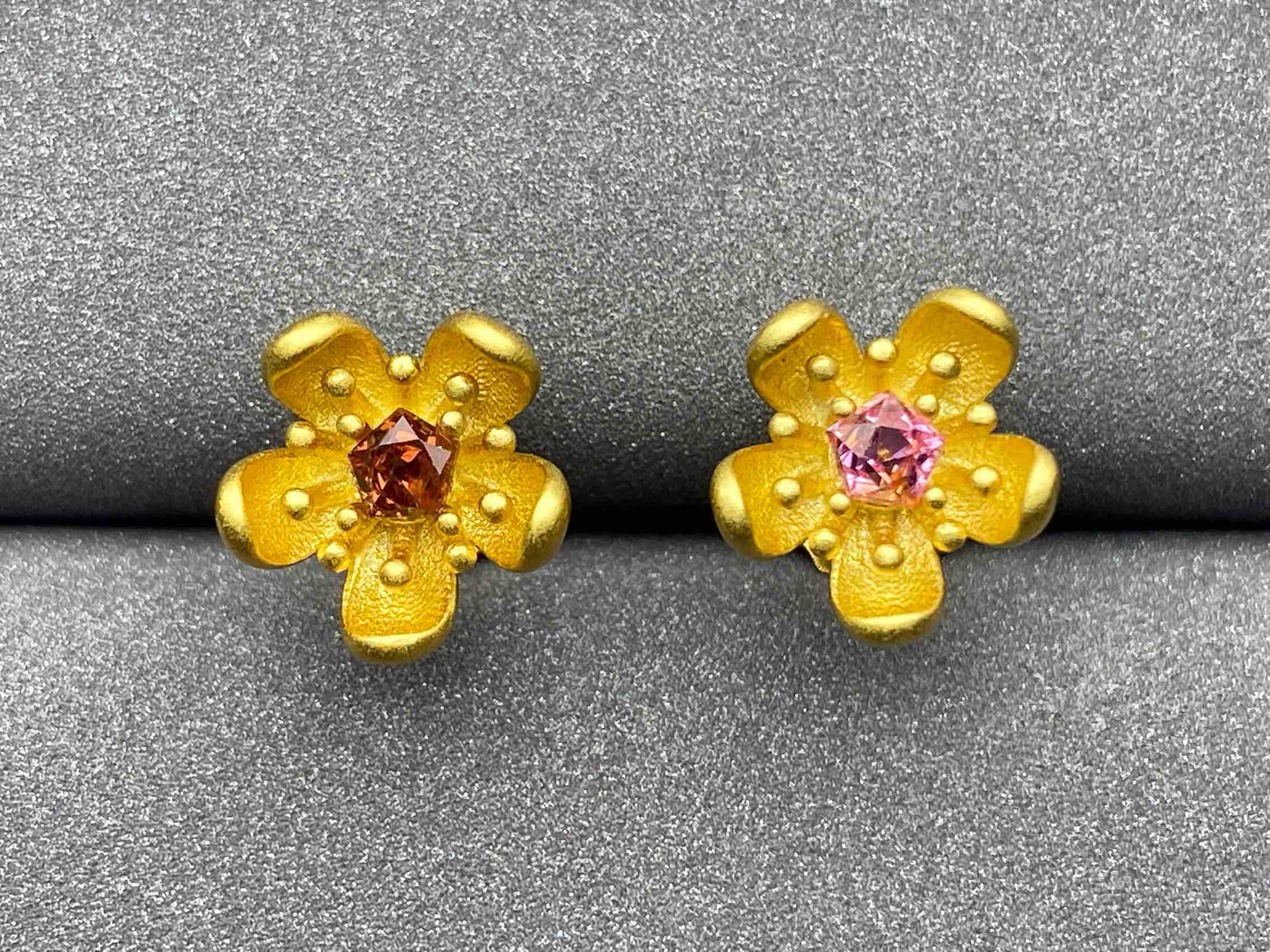 4237 Spinel Earrings