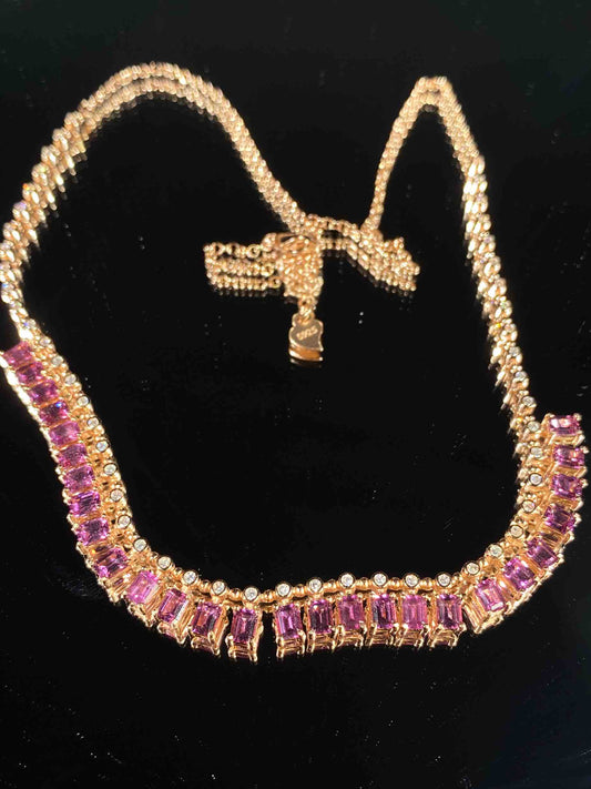 4498 Garnet Necklace