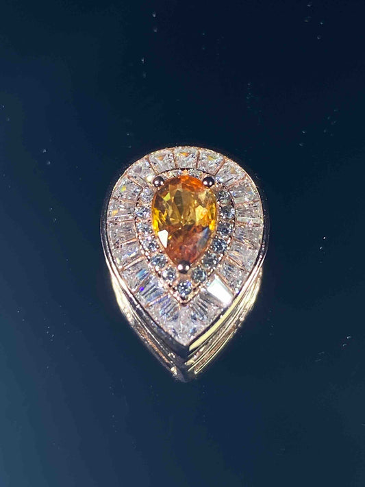 4543 Citrine Pendant