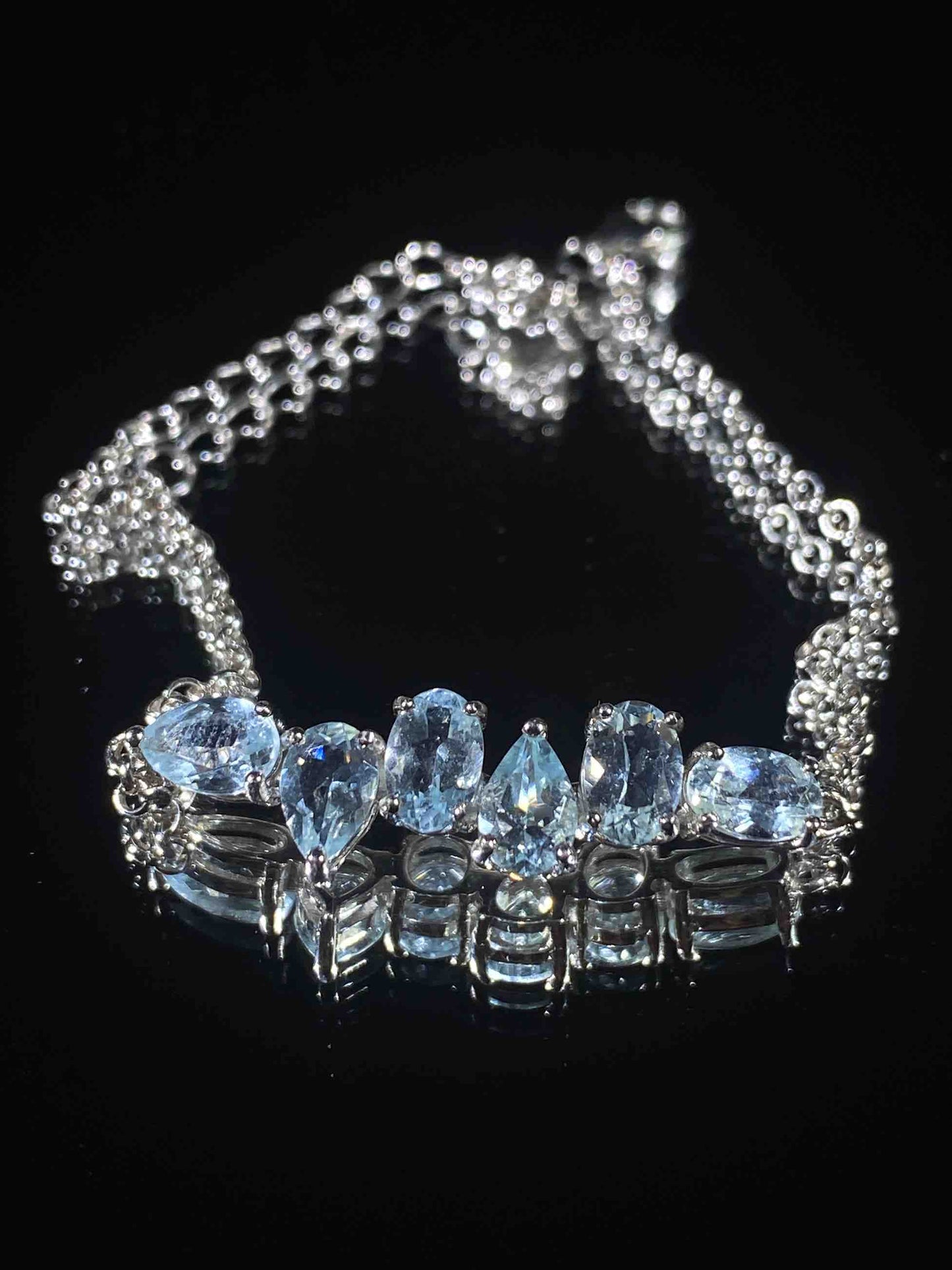 4546 Aquamarine Bracelet