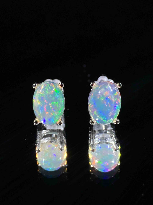 4628 Opal Earrings