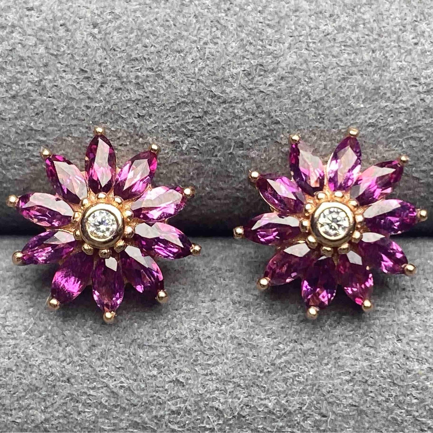 2715 Garnet Earrings