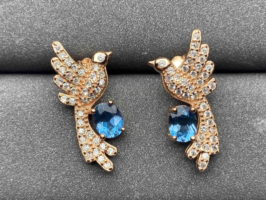 4645 Topaz Earrings