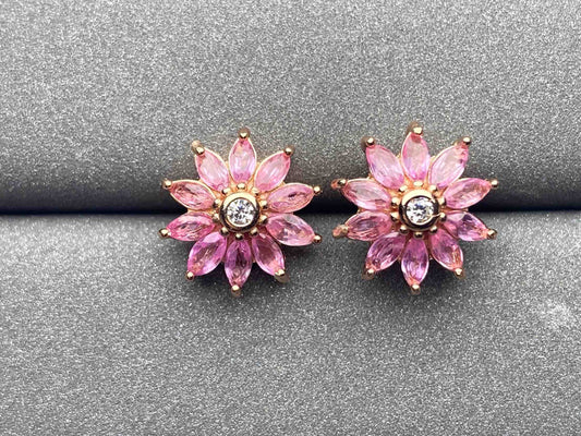 4736 Sapphire Earrings
