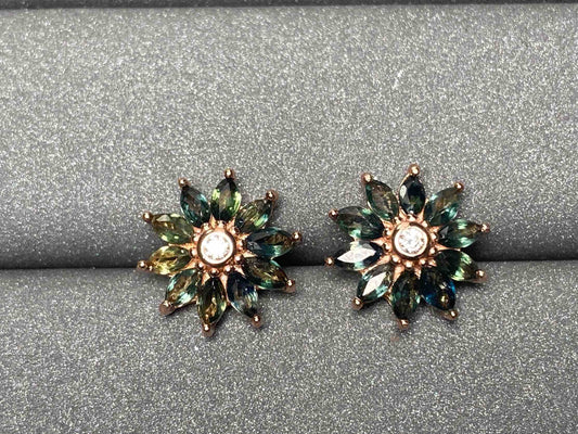 4765 Sapphire Earrings