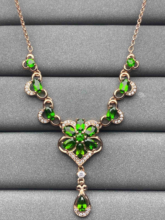 4781 Diopside Necklace