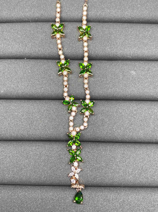 4787 Diopside Necklace