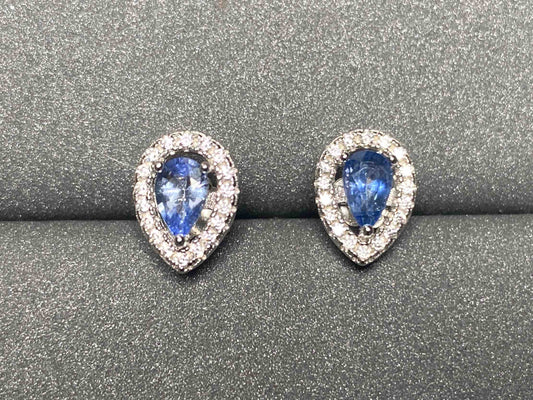 4837 Sapphire Earrings