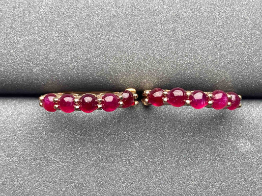 4848 Ruby Earrings