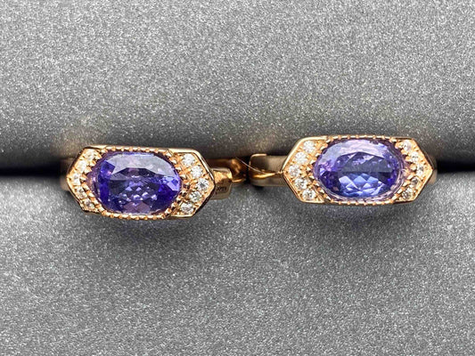 4849 Tanzanite Earrings