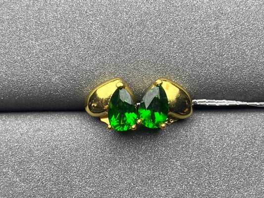 4852 Diopside Earrings